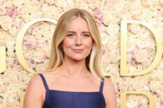 Justine Lupe attends the 82nd Annual Golden Globe Awards at The Beverly Hilton on January 05, 2025