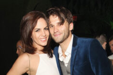 Katie Maloney and Tom Schwartz attend OK Magazine's So Sexy L.A. Event at LURE on May 21, 2014 in Los Angeles, California.