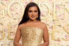 Mindy Kaling attends the 82nd Annual Golden Globe Awards at The Beverly Hilton on January 05, 2025