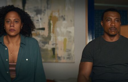 Rosalind Eleazar and Ashley Walters in Missing You