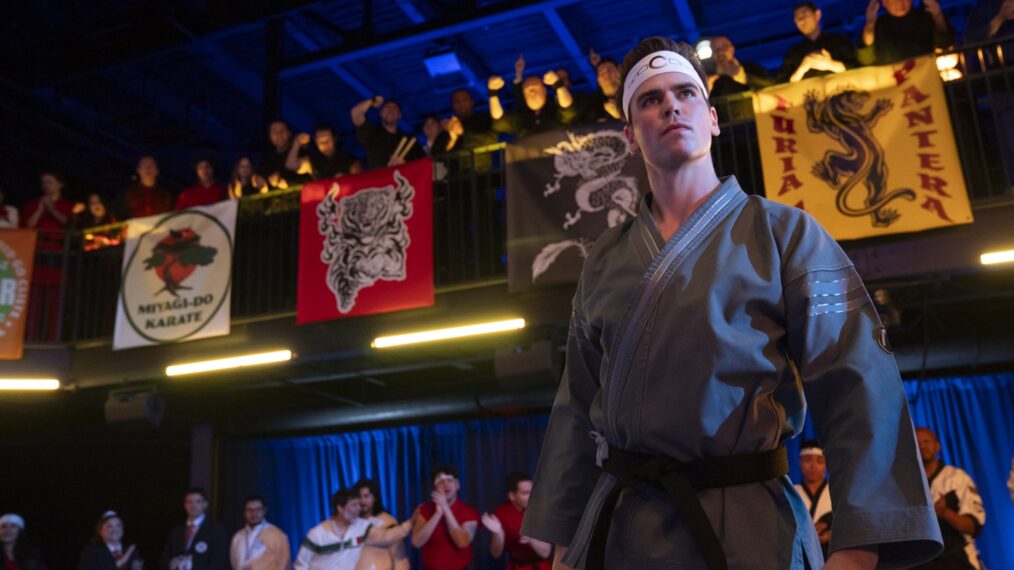 Patrick Luwis as Axel in Cobra Kai