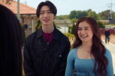 Sang Heon Lee and Anna Cathcart in XO, KItty Season 2