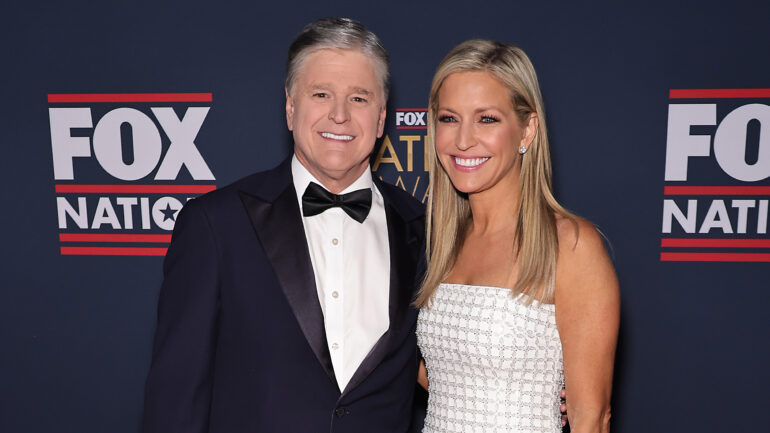 Sean Hannity and Ainsley Earhardt at the 2024 Patriot Awards