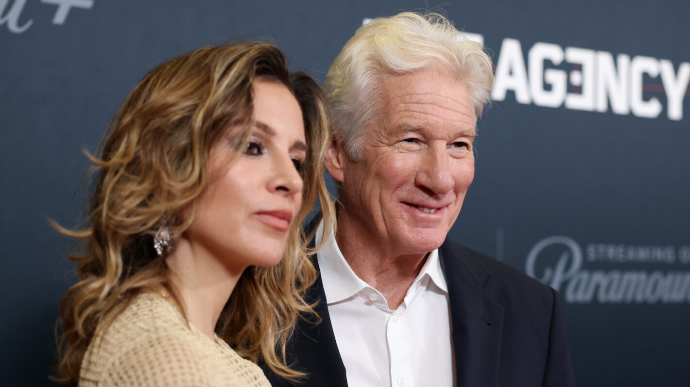 Alejandra Gere and Richard Gere attend The Agency | Premiere in NY