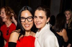 Ali Wong and Keri Russell attend Netflix's Golden Globe Afterparty 2025