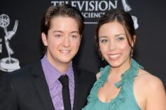 Bradford Anderson and wife Kiera O'Neil arrive at the 36th Annual Daytime Emmy Awards at The Orpheum Theatre on August 30, 2009 in Los Angeles, California.