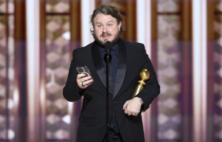 Brady Corbet at the Golden Globes 2025