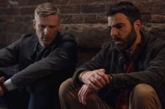 Teddy Sears as Dr. Josh Nichols, Zachary Quinto as Dr. Oliver Wolf — 'Brilliant Minds' Season 1 Episode 7 'The Man From Grozny'