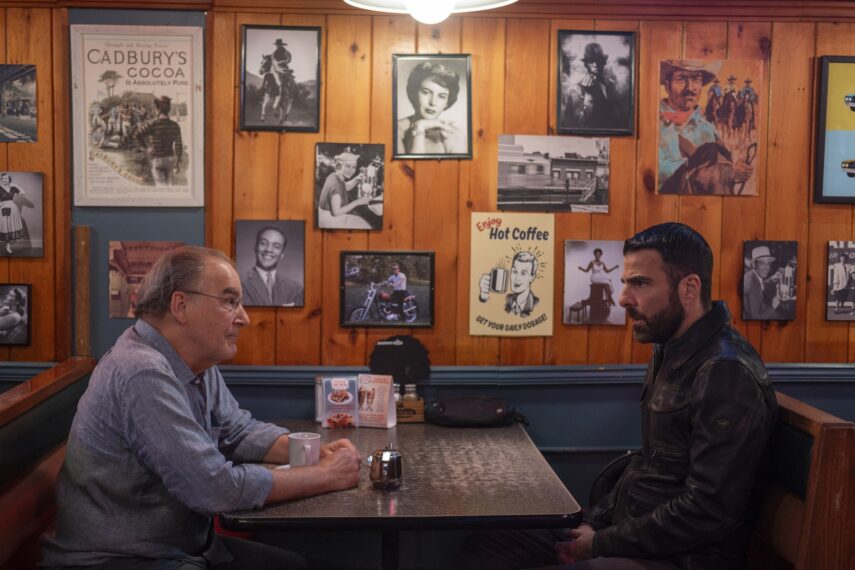 Mandy Patinkin, Zachary Quinto as Dr. Oliver Wolf — 'Brilliant Minds' Season 1 Finale "The Man Who Can't See Faces"