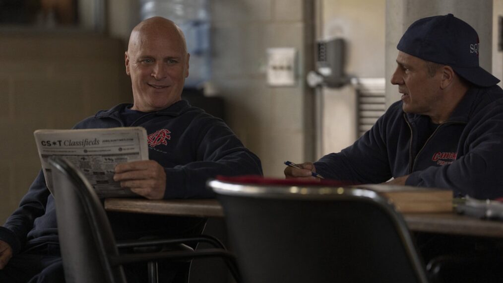 Randy Flagler as Harold Capp, Anthony Ferraris as Tony Ferraris — 'Chicago Fire' Season 13 Episode 9 