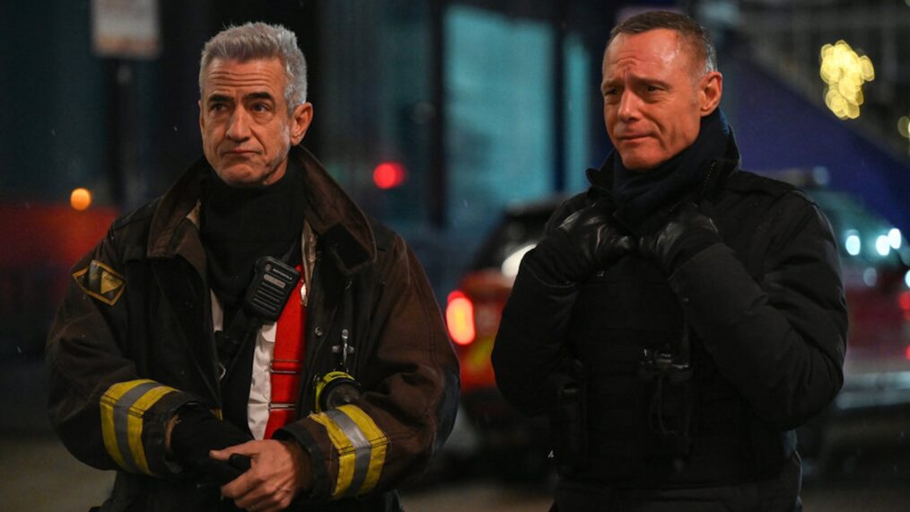 Dermot Mulroney as Chief Dom Pascal, Jason Beghe as Sgt. Hank Voight — 'Chicago P.D.' Season 12 Episode 11 