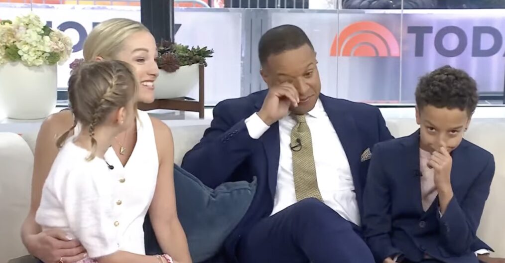 Craig Melvin Is Joined by His Family on the 'Today' Show