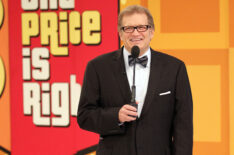 Host Drew Carey speaks during the People's Choice Awards Showcase