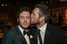 Adam Brody and Dax Shepard - Golden Globes 2025