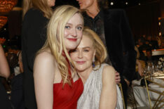 Dakota Fanning and Nicole Kidman - 2025 Golden Globes