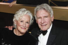 Glenn Close and Harrison Ford - 2025 Golden Globes