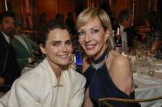 Keri Russell and Allison Janney - Golden Globes 2025