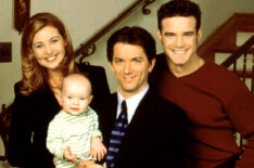 Jennifer Westfeldt, Brendan/Kyle Roberts, Jon Patrick Walker, Eddie McClintock in Holding the Baby