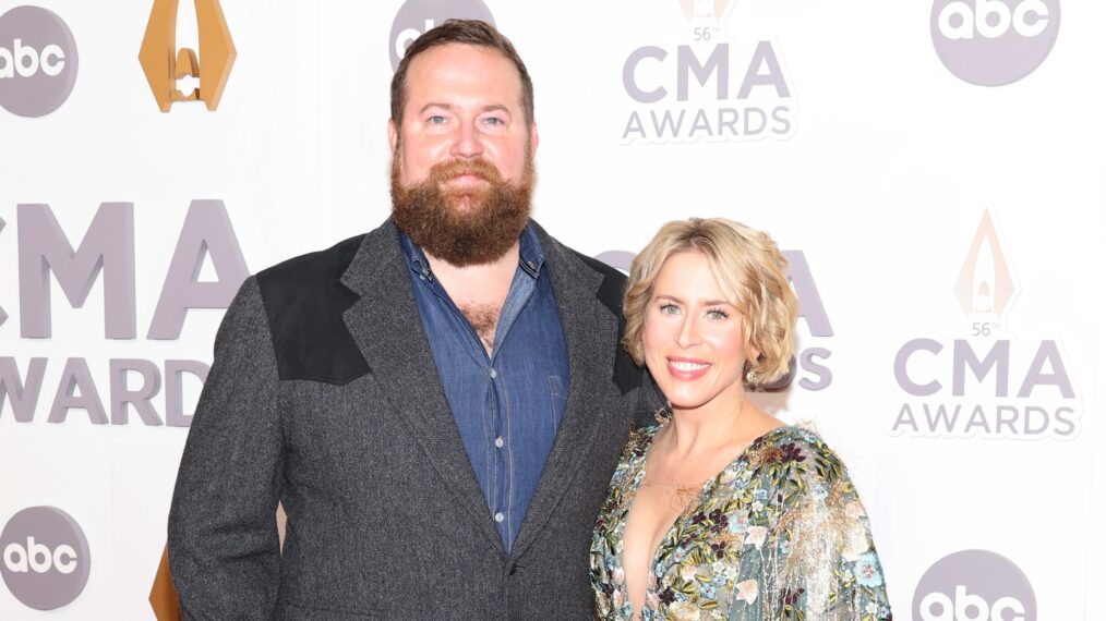 Ben Napier and Erin Napier attend The 56th Annual CMA Awards