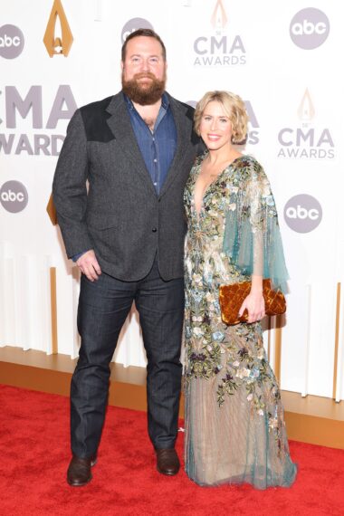 Ben Napier and Erin Napier attend The 56th Annual CMA Awards