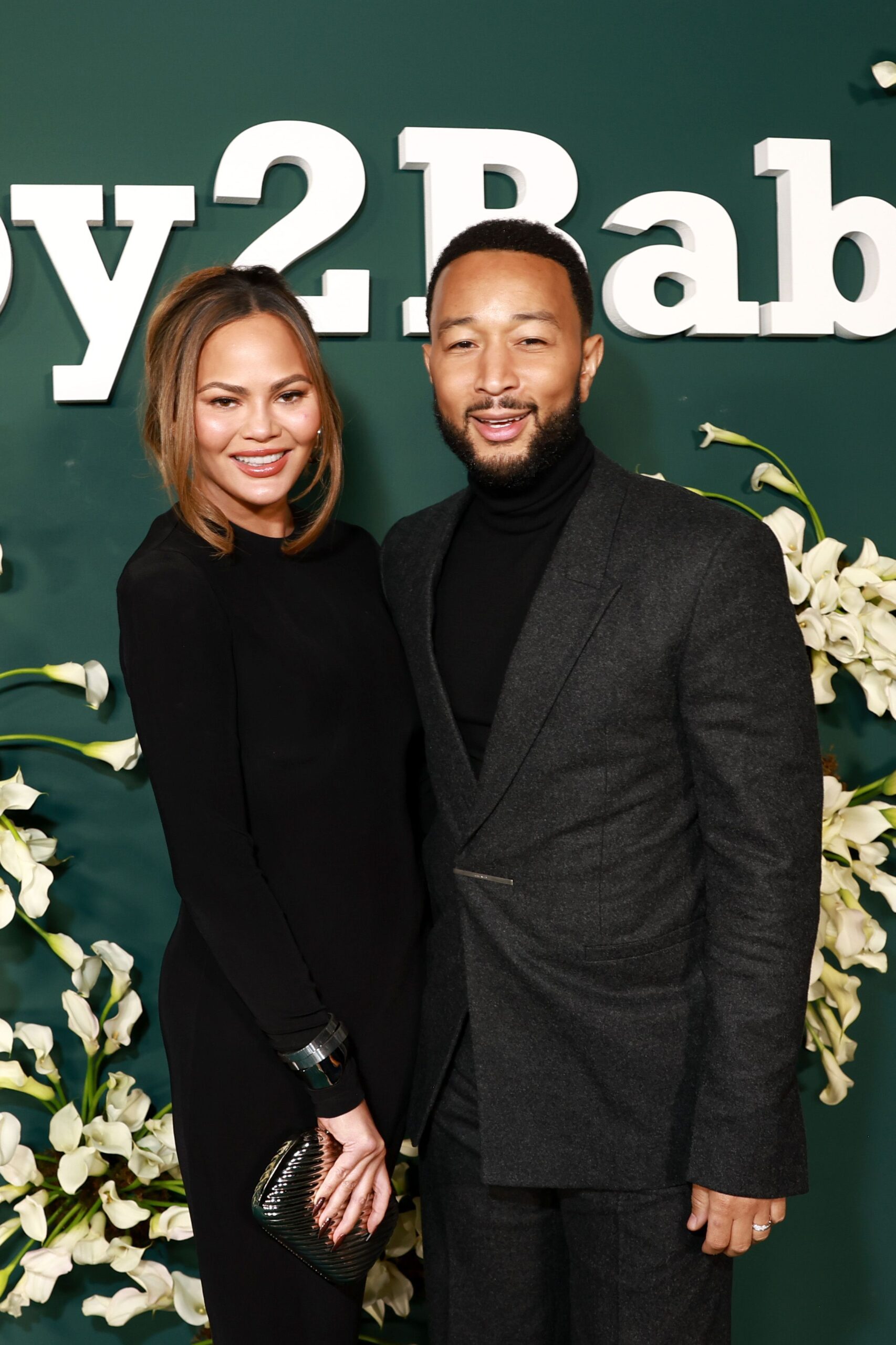 Chrissy Teigen and John Legend attend the 2024 Baby2Baby Gala