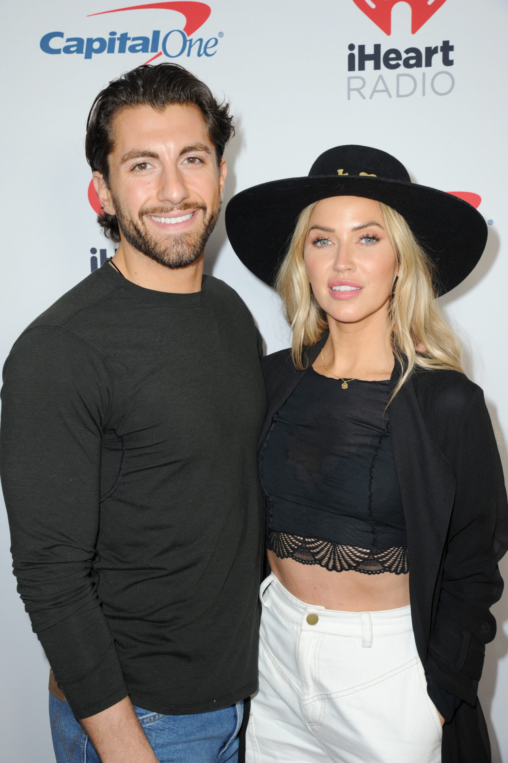 Jason Tartick and Kaitlyn Bristowe attend the 2020 iHeartRadio ALTer EGO