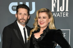 Brandon Blackstock and Kelly Clarkson attend the 25th Annual Critics' Choice Awards