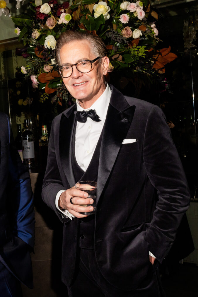 Kyle MacLachlan attends Netflix's Golden Globe Afterparty 2025 at Spago