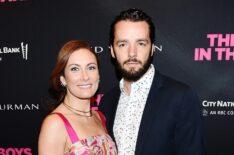 Laura Benanti and Patrick Brown attends the 'Boys In The Band' 50th Anniversary Celebration