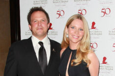 Actress Lauralee Bell and husband Scott Martin attend the 50th anniversary celebration for St. Jude Children's Research Hospital at The Beverly Hilton hotel on January 7, 2012 in Beverly Hills, California.