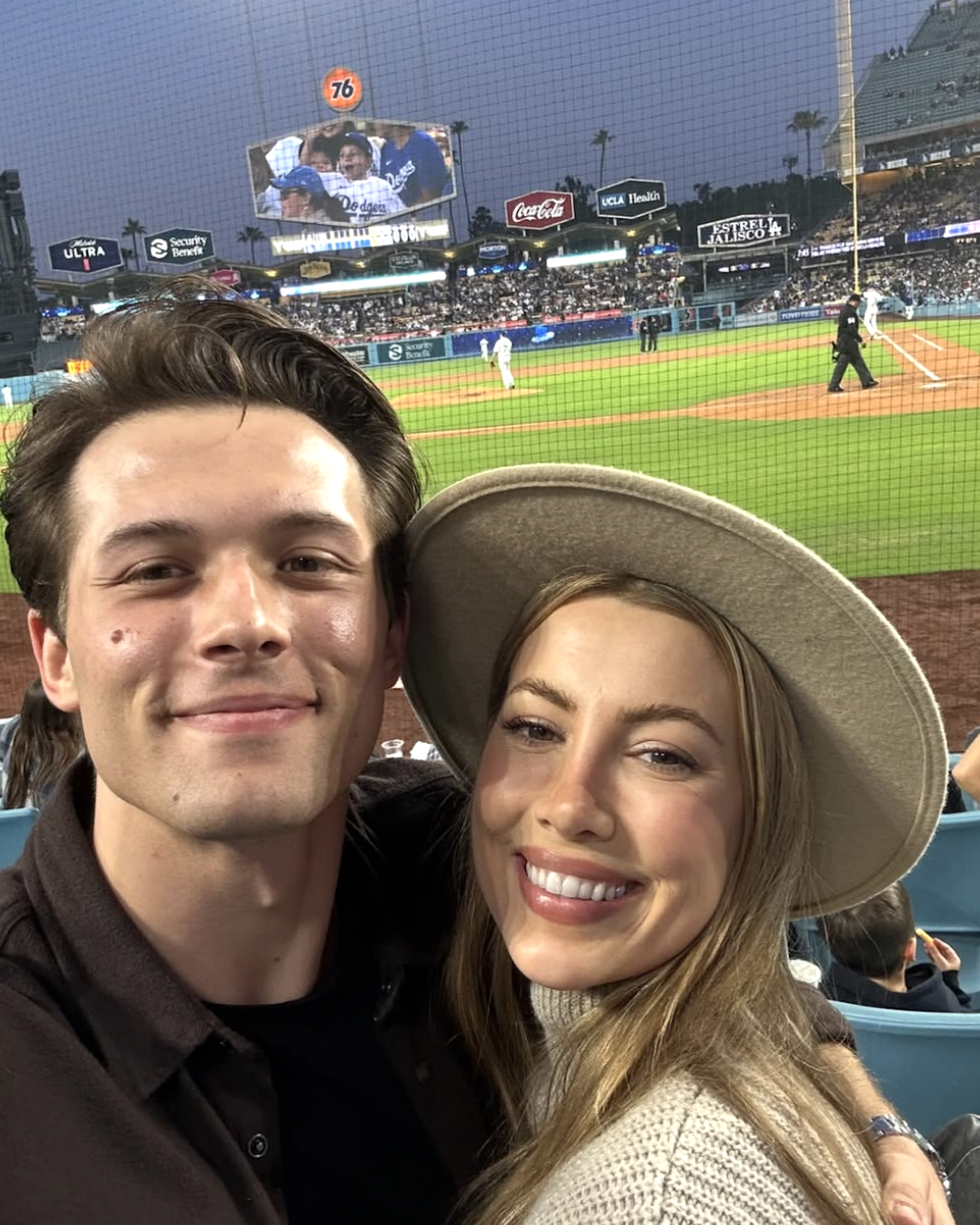 Leo Howard and his wife