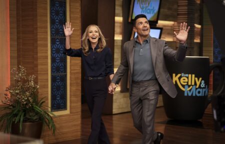 Mark Consuelos and Kelly Ripa on 'Live'