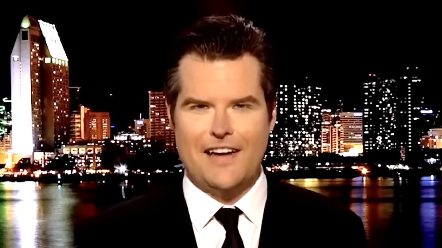 Matt Gaetz Makes OAN Talk Show Debut & People Can't Stop Talking About ...