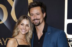 Brytnee Ratledge and Matthew Atkinson attend the 50th Daytime Emmy Awards at The Westin Bonaventure Hotel & Suites, Los Angeles on December 15, 2023 in Los Angeles, California.