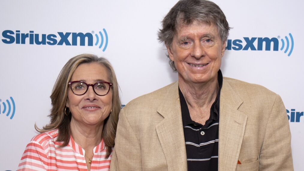 Meredith Vieira and Richard Cohen