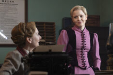 Ivy (Cathy Belton), Eliza Scarlet (Kate Phillips) in 'Miss Scarlet' Season 5 Episode 3