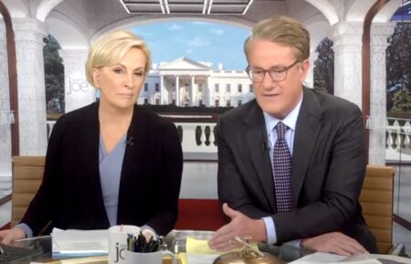 Mika Brzezinski and Joe Scarborough on Morning Joe