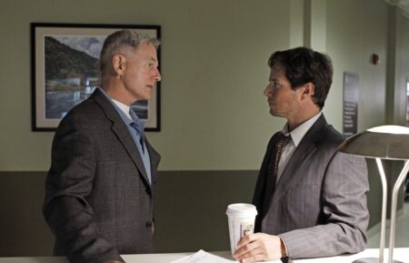 Mark Harmon as Gibbs, Scott Wolf as Cole — 'NCIS' Season 9 Premiere 