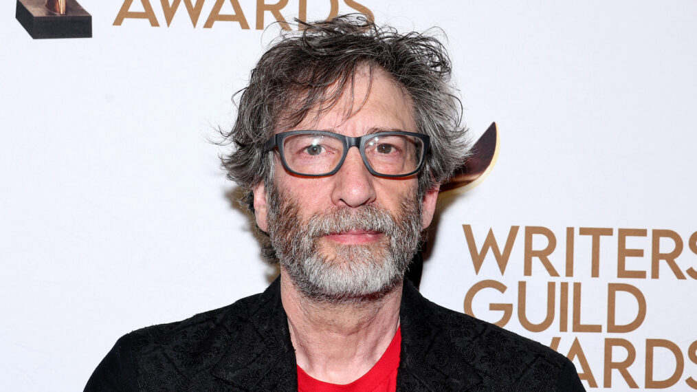 Neil Gaiman attends the 2024 Writers Guild Awards New York Ceremony on April 14, 2024 in New York City.