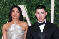 Priyanka Chopra Jonas and Nick Jonas attend the Closing Night Red Carpet