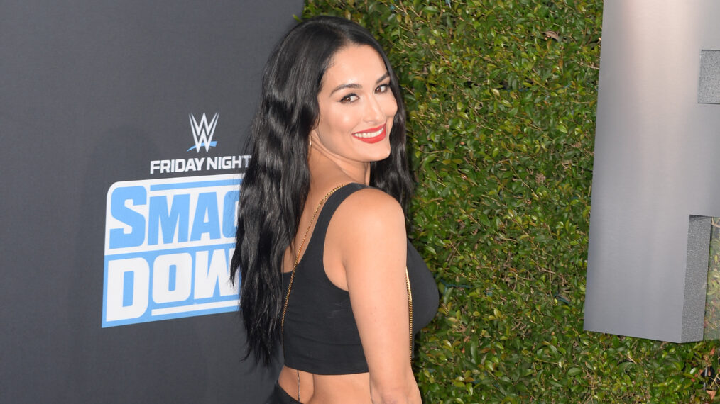 Nikki Bella attends WWE 20th Anniversary Celebration Marking Premiere