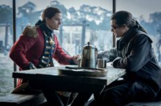 Charles Vandervaart and David Berry in 'Outlander' Season 7 finale