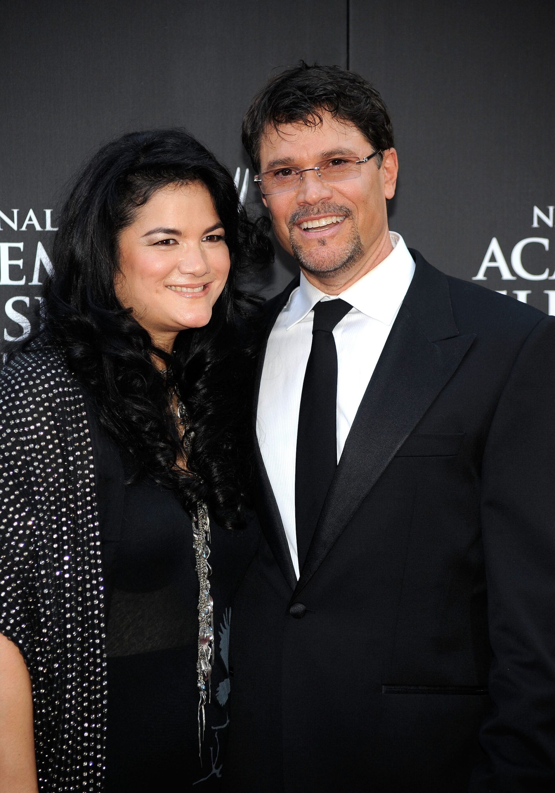 Actor Peter Reckell (R) and wife Actress Kelly Moneymaker attend the 36th Annual Daytime Emmy Awards at The Orpheum Theatre on August 30, 2009 in Los Angeles, California.