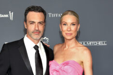 Reid Scott and Elspeth Keller attend the Baby2Baby 10-Year Gala presented by Paul Mitchell on November 13, 2021 in West Hollywood, California.