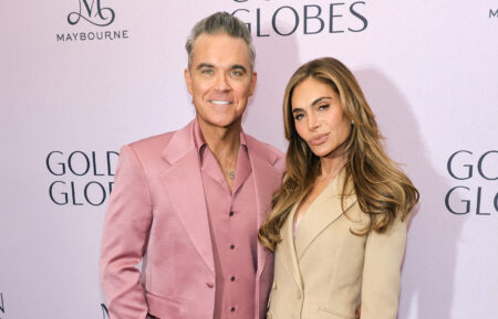 Robbie Williams and Ayda Field attend the Golden Globes First-Time Nominee Celebration