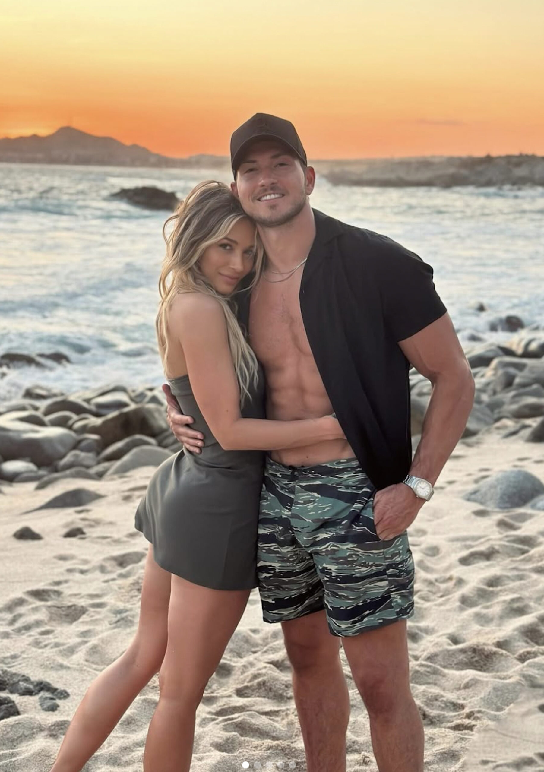 Robert Scott Wilson and girlfriend Casey Martin