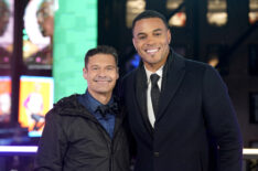 Ryan Seacrest and Grant Ellis on 'Dick Clark's New Year's Rocking Eve With Ryan Seacrest.'