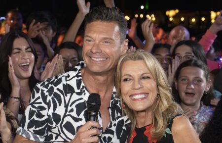 Ryan Seacrest and Vanna White