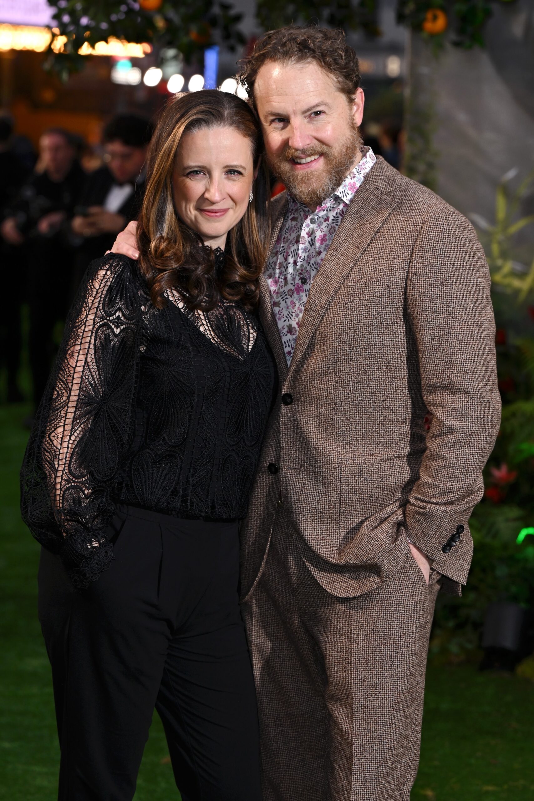 Laura Wade and Samuel West attend the 