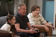 Barrett Margolis, Tim Allen, and Maxwell Simkins in 'Shifting Gears'